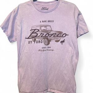Ford Women's Purple bronco graphic tee